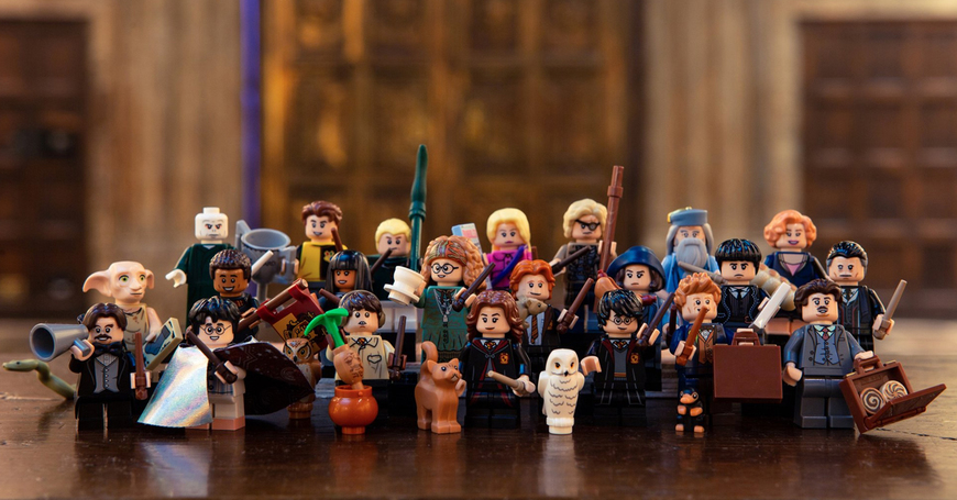 Fashion personagens de harry potter lego