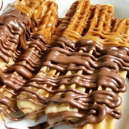 Moda churros de Nutella