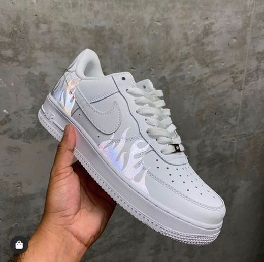Air Force 1 reflective flames