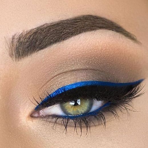 Makeup delineador Blue black