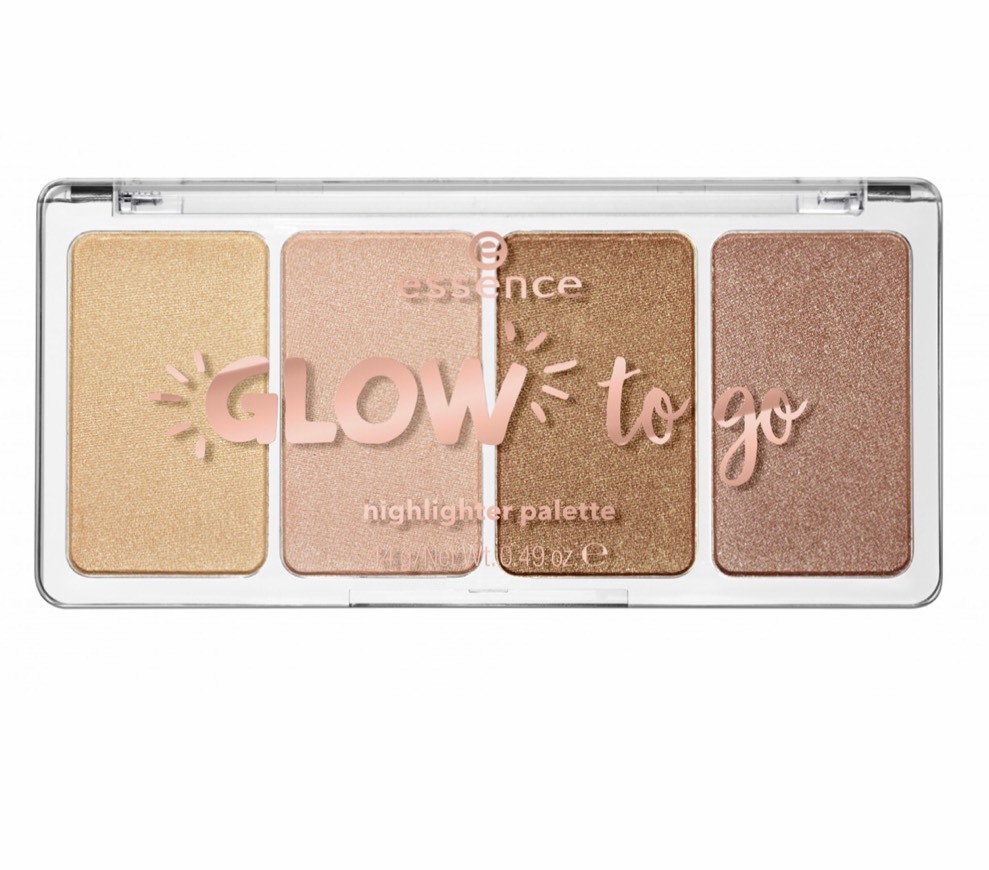 Fashion essence glow to go highlighter palette 10