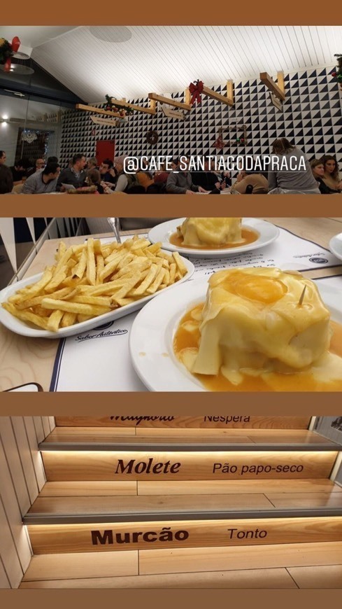 Restaurants Café Santiago(francesinha)