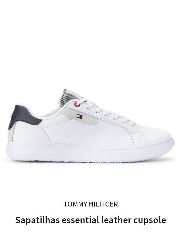 Fashion  TOMMY essential leather  cupsole 

