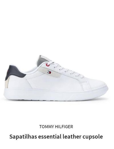  TOMMY essential leather  cupsole 

