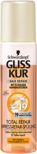 Belleza Schwarzkopf Gliss Kur Express Repair de descarga total Repair, 6 pack