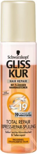 Schwarzkopf Gliss Kur Express Repair de descarga total Repair, 6 pack