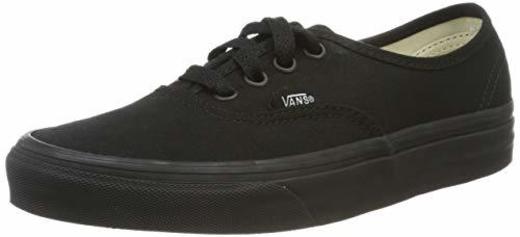 Vans Authentic, Zapatillas de Tela Unisex, Negro