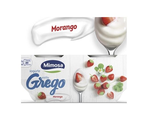 Iogurte Grego com Morango