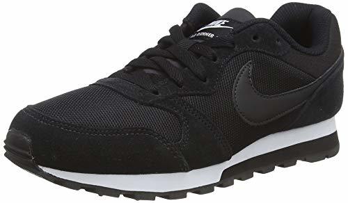 Social Nike MD Runner 2, Zapatillas de Running Mujer, Negro