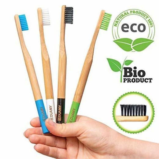 Cepillos de dientes de Bambú Ecológicos