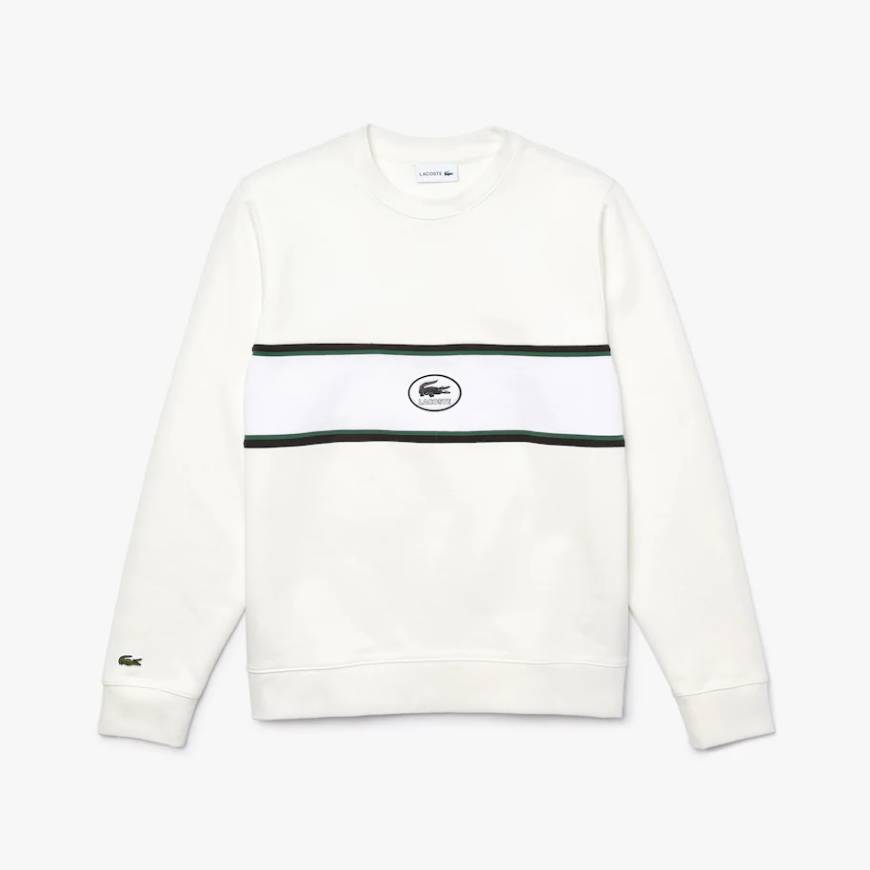 Social Sweatshirt de decote redondo lacoste 
