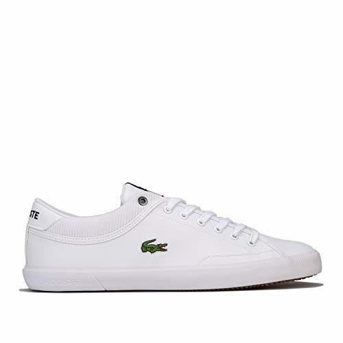 Social Lacoste Angha 418 - Zapatillas Deportivas para Hombre, Color Blanco, Blanco