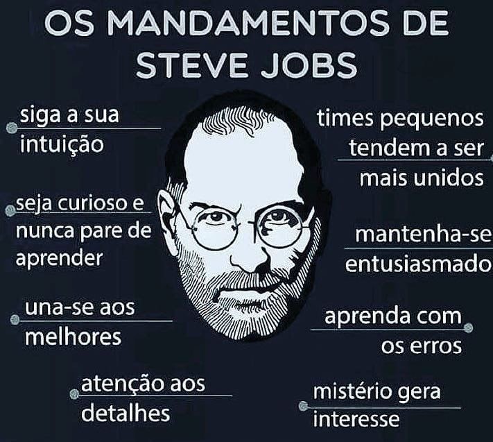 Os mandamentos do Steve Jobs 