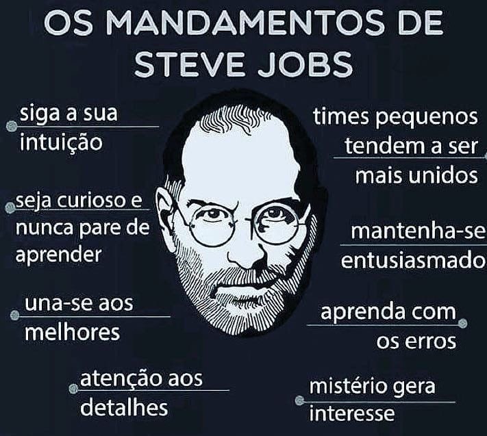 Fashion Os mandamentos do Steve Jobs 