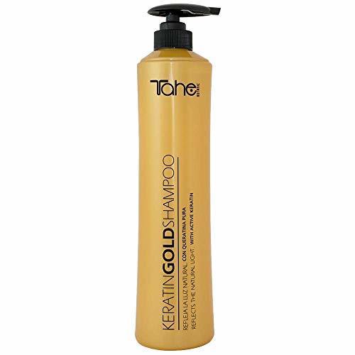 Beauty Tahe Keratin Gold Champú con Keratina Pura y Oro Líquido con Aporte