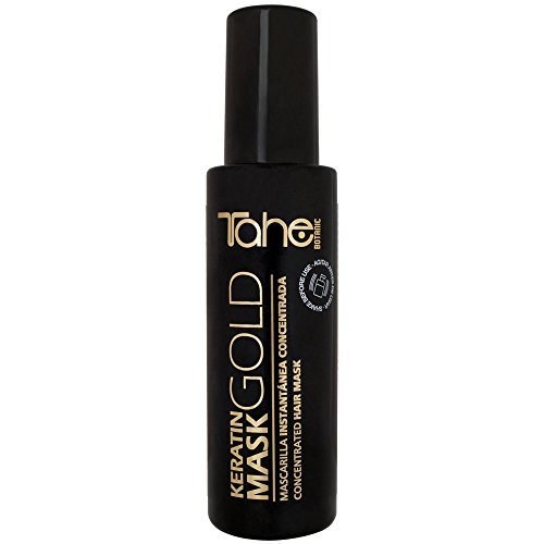 Product Tahe Keratin Gold Mascarilla Pelo Profesional Concentrada de Efecto Instantáneo con Oro