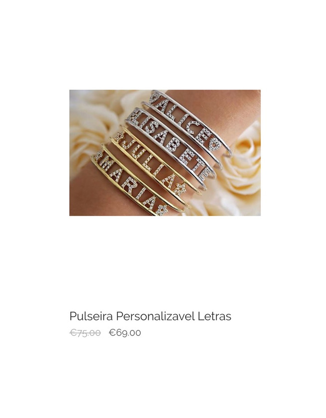 Products Pulseira personalizada 