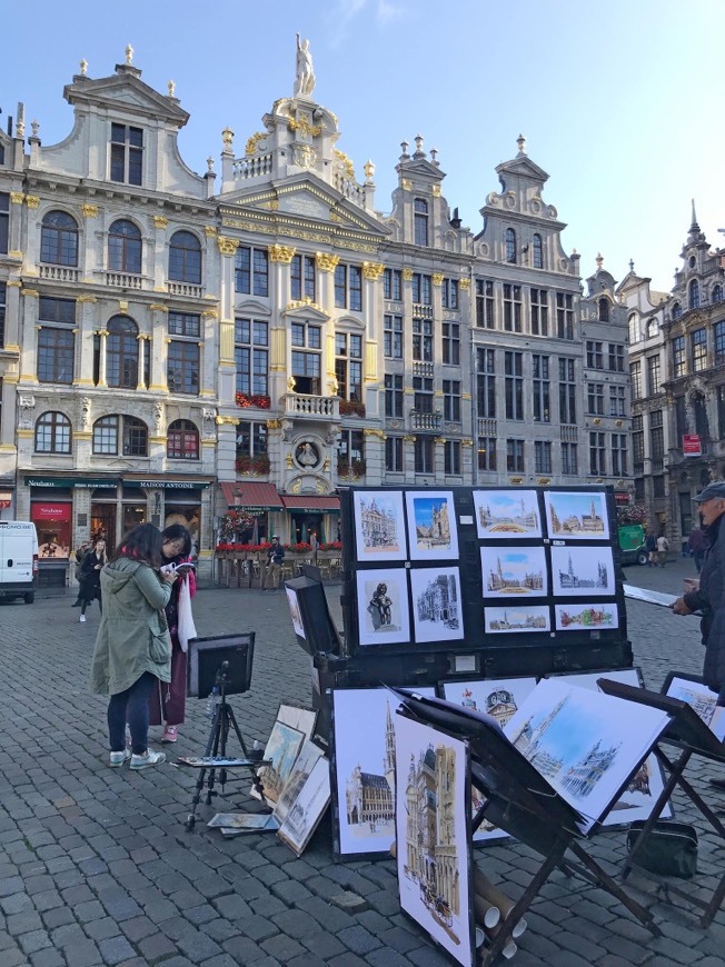 Lugares Grote Markt Brussel