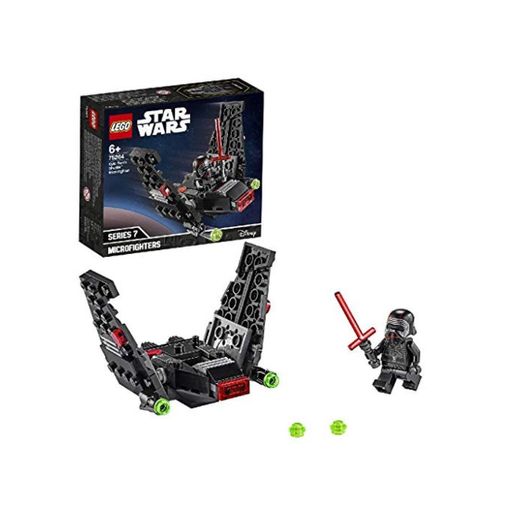 LEGO Star Wars - Microfighter: Lanzadera de Kylo Ren, Set de Construcción