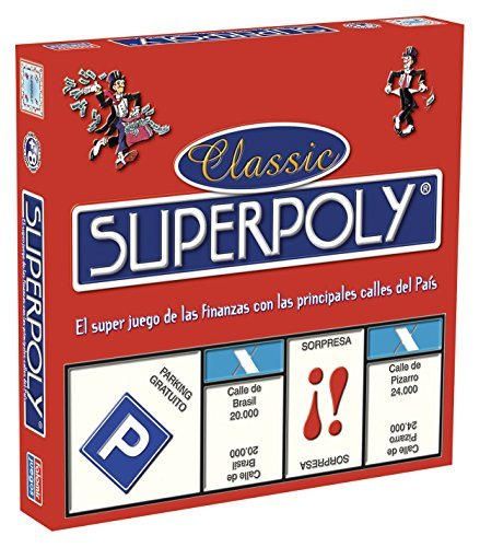 Falomir Superpoly, Juego de Mesa, Clásicos, Multicolor