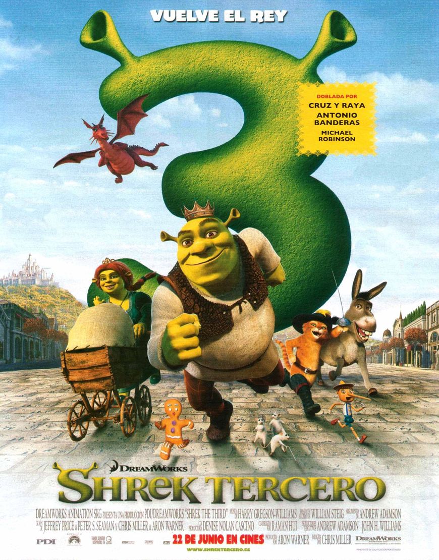 Película Shrek tercero