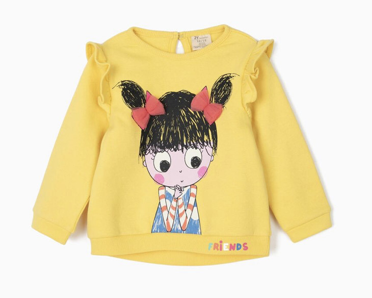 Producto SWEATSHIRT FRIENDS AMARELA