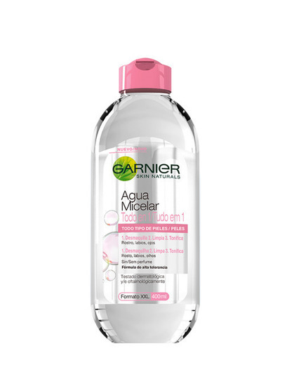 Agua micelar Garnier - desmaquillante para limpieza facial | Garnier ...