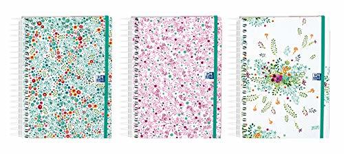 Producto AGENDA OXFORD ESPIRAL BLOOM 10x15 SEM/VISTA 2020