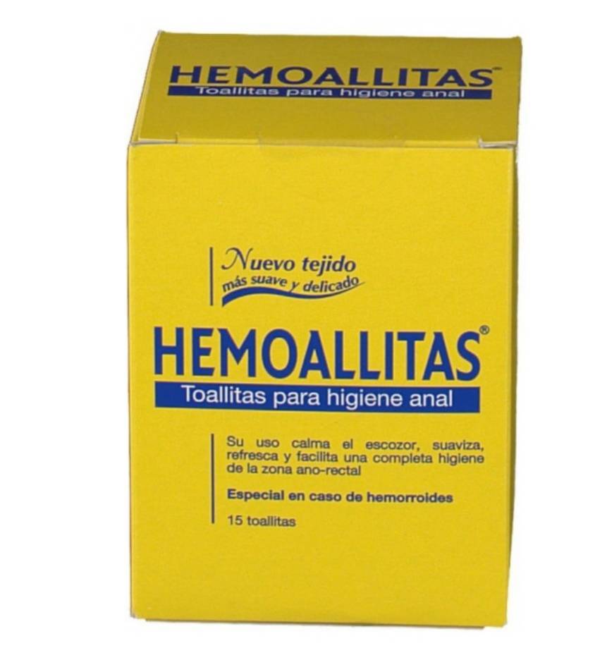 Moda Toallitas Higiene Hemorroides Hemoallitas precio - Primor