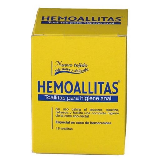 Toallitas Higiene Hemorroides Hemoallitas precio - Primor