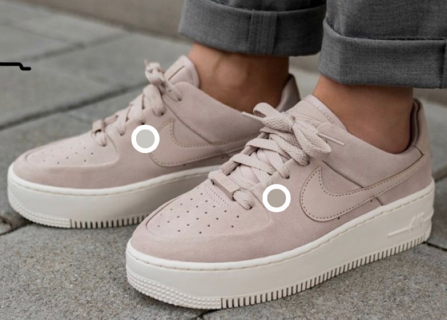 Social Nike Air Force 1 Sage Low Rosas