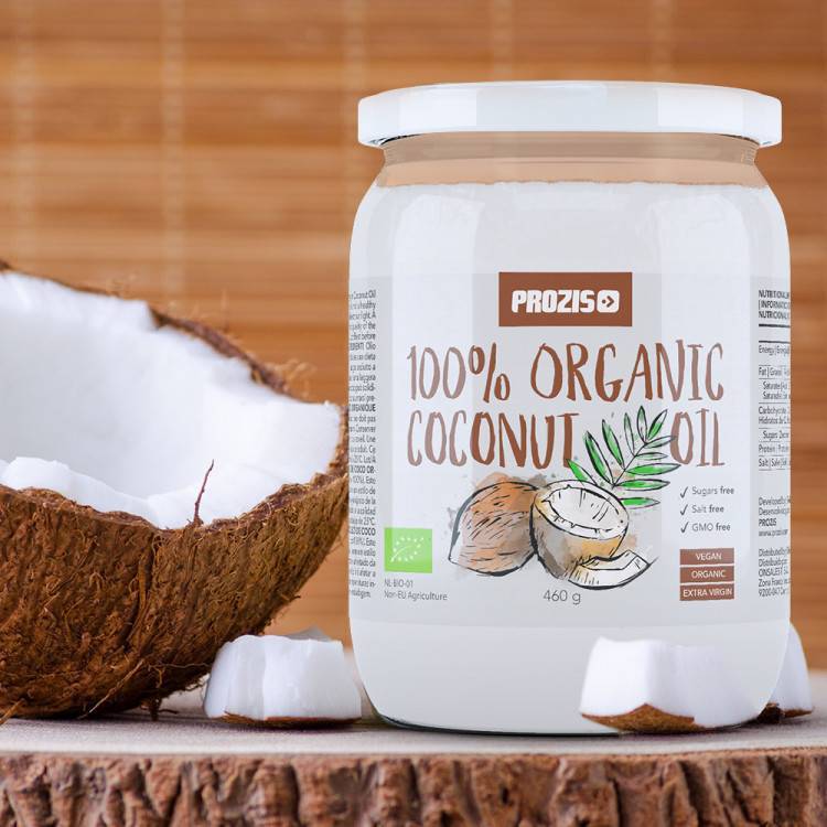 Producto Óleo de coco biológico 