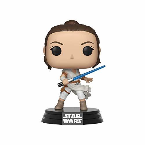 Social Funko- Pop Star Wars The Rise of Skywalker-Rey Disney Figura Coccionab, Multicolor,