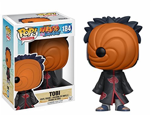 Social Funko - Tobi Figura de Vinilo, colección de Pop, seria Naruto Shippuden