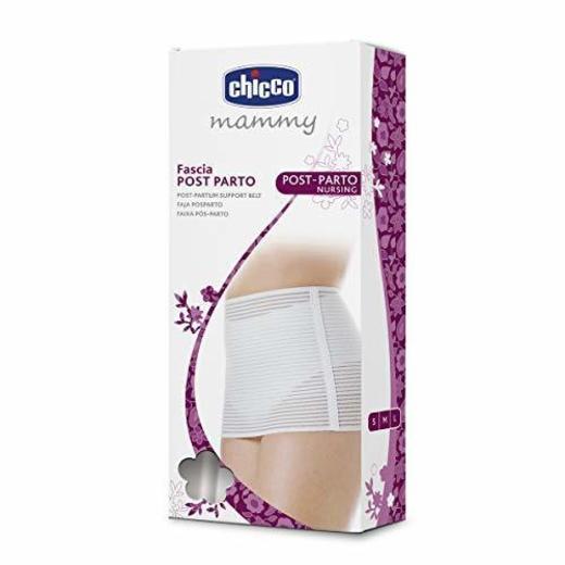 Chicco Faja Postparto Velcro Mammy Embarazo, Blanco