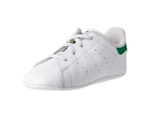 Adidas Stan Smith Crib, Zapatillas Unisex niños, Blanco