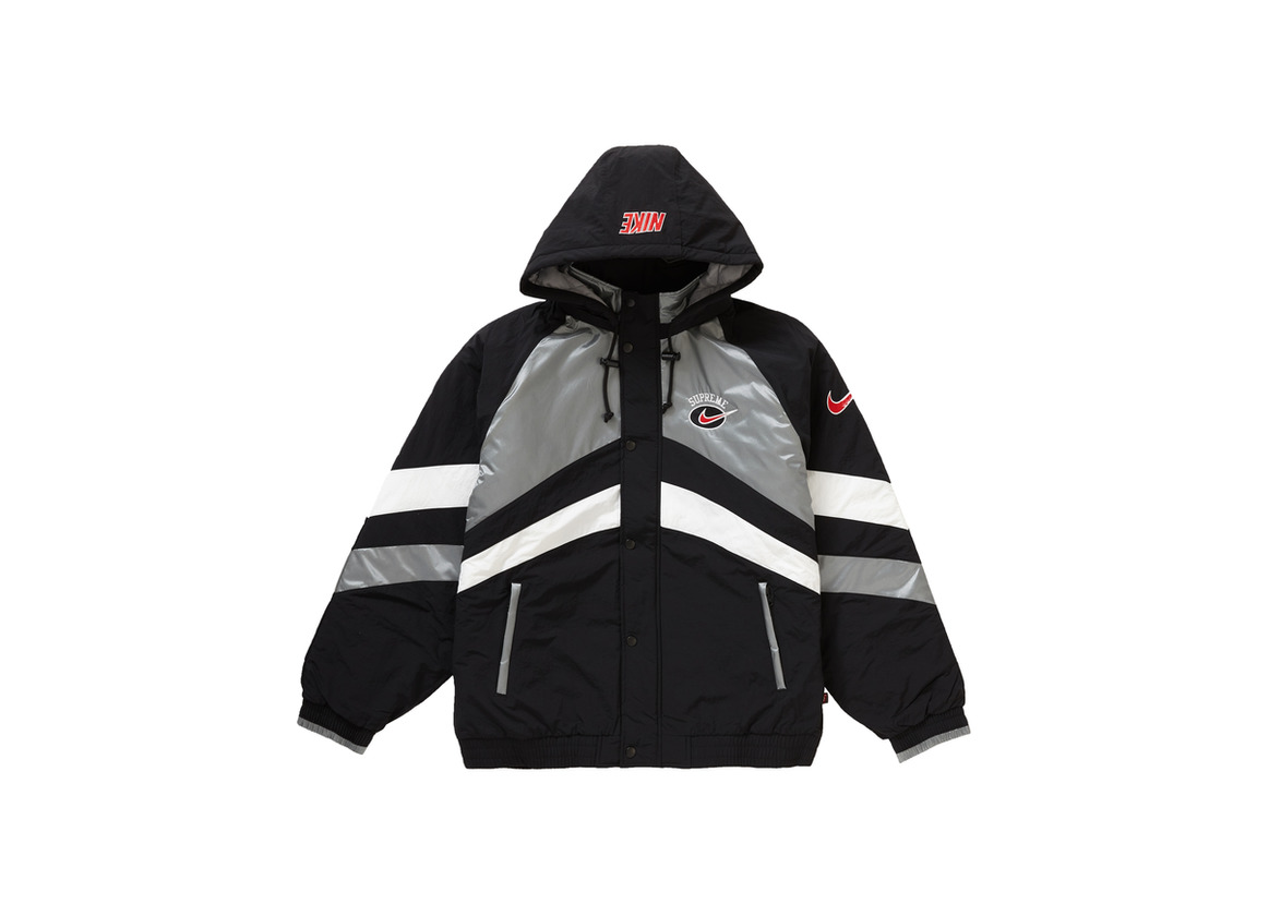 Product Supreme Nike Hooded Sport Jacket Silver