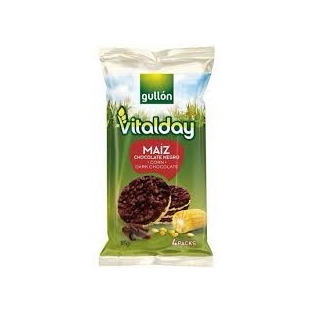 Productos Bolachas Tortitas Vitalday Milho e Chocolate Negro