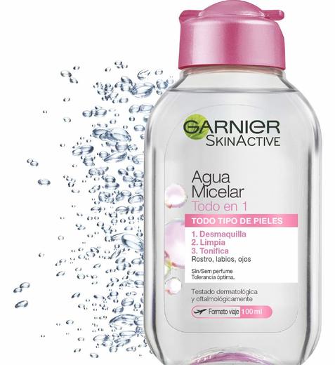 Garnier Skin Active Agua Micelar Clásica para Todo Tipo de Pieles Formato