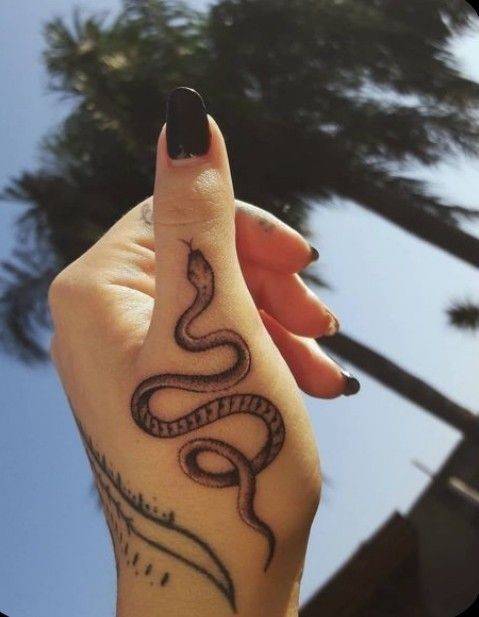 Fashion Hand Tattoo