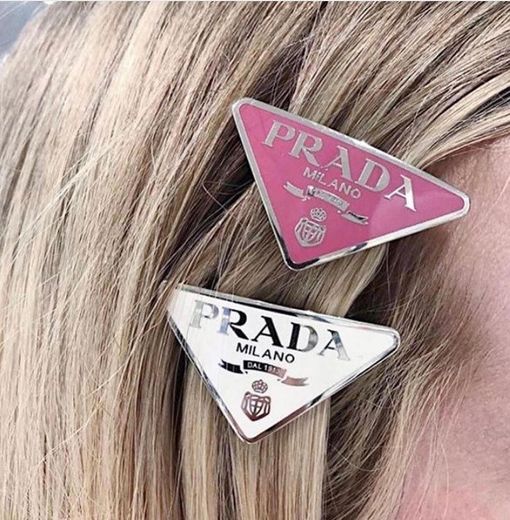 Hair clips prada