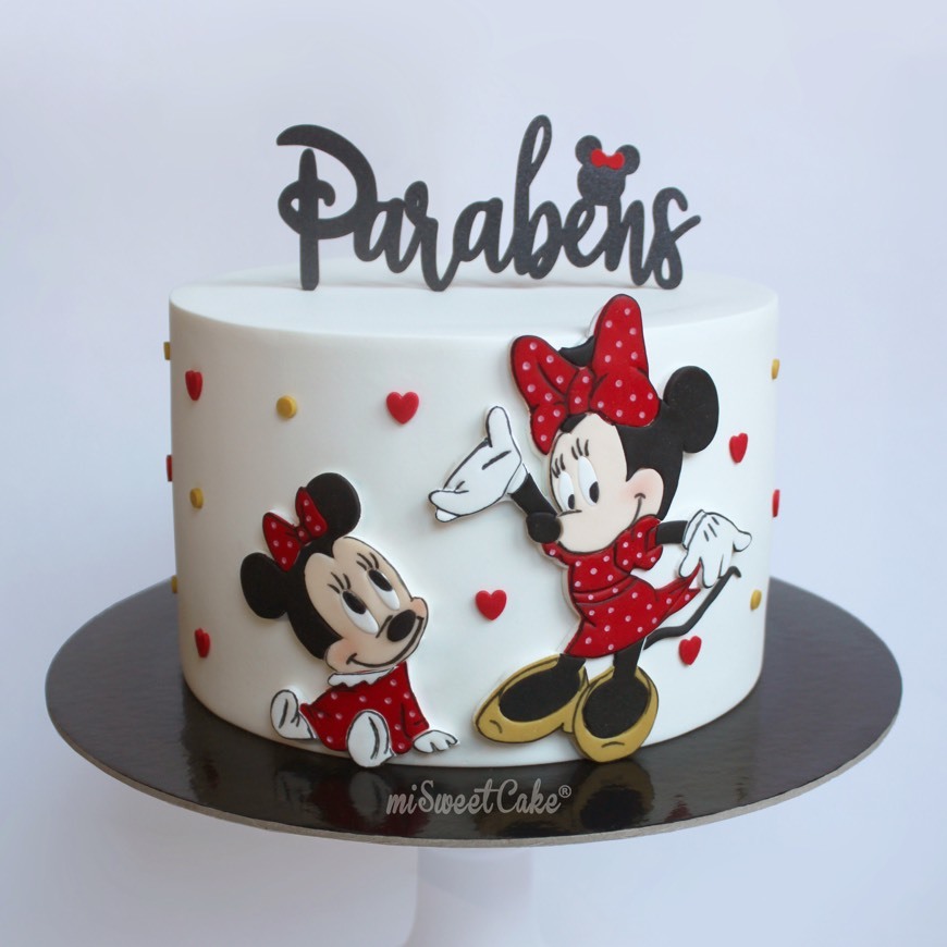 Social Bolo Minnie & Baby Minnie