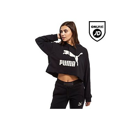 Moda Sudadera cropped con capucha, de PUMA