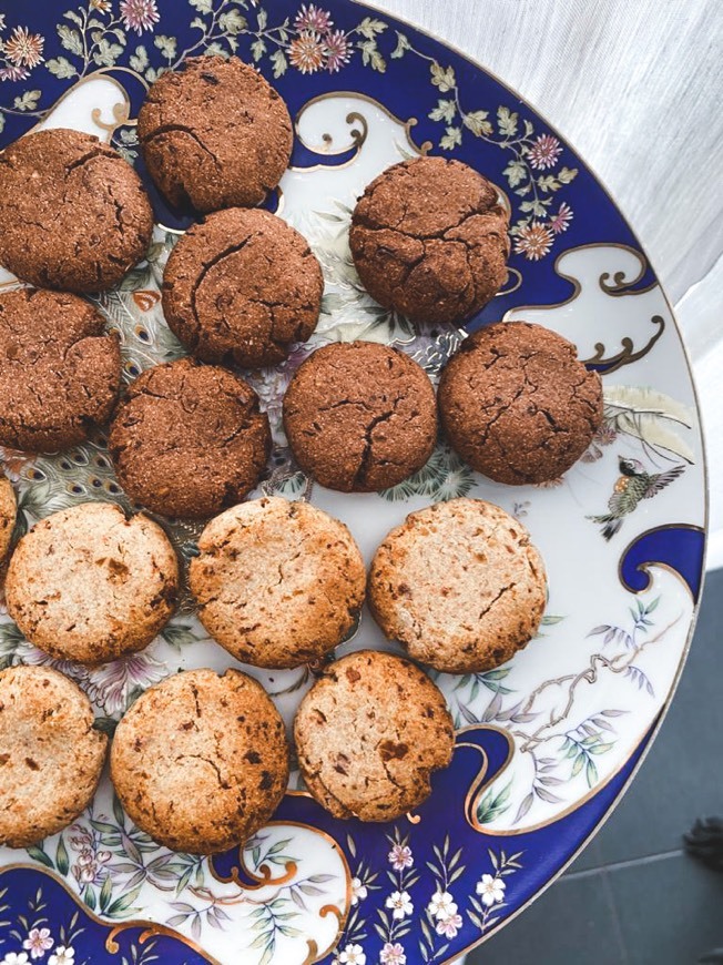 Fashion Biscoitos de canela e chocolate 