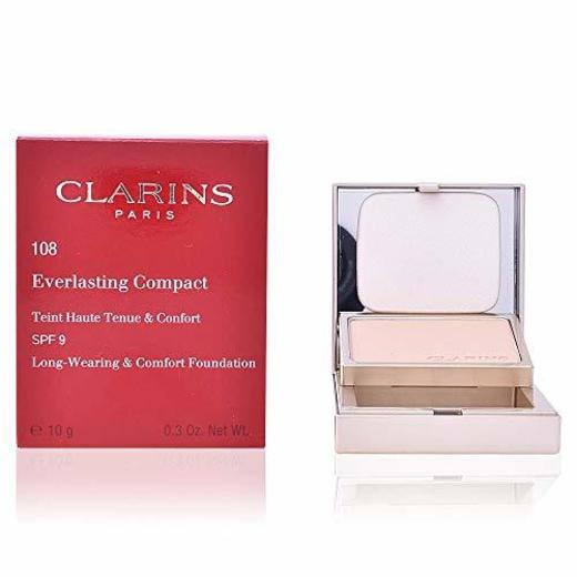 Clarins Everlasting Compact Teint Haute Tenue&Confort #114-Cappucino 1 Unidad 500 g