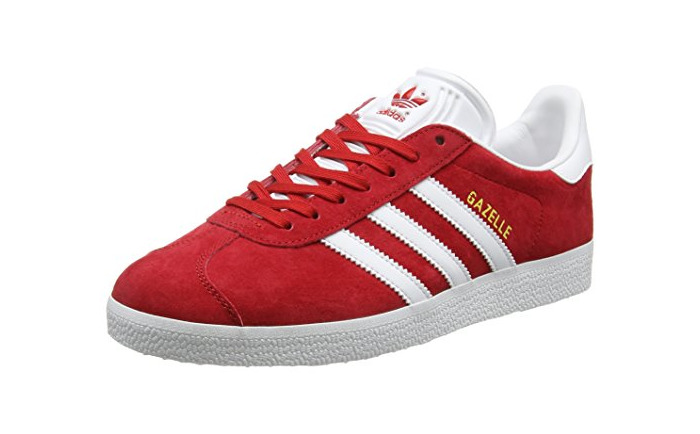 Moda adidas Gazelle, Zapatillas de deporte Unisex Adulto, Rojo