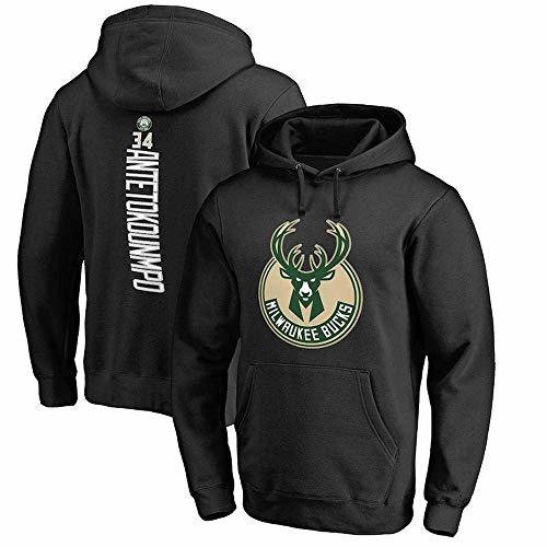 Product QIXUN Sudadera con Capucha NBA Sudadera con Capucha Milwaukee Bucks Giannis Antetokounmpo