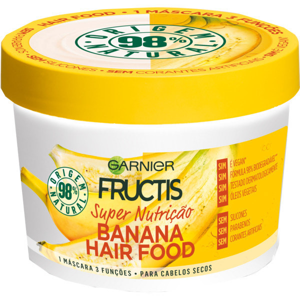 Moda Garnier Fructis (banana hair food) Máscara 🍌