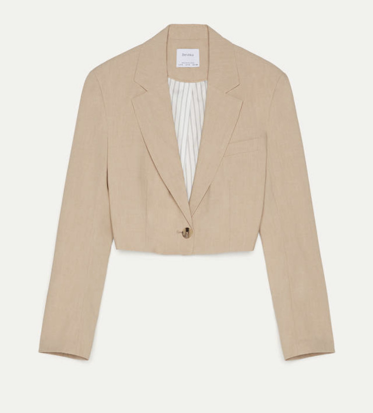 Producto Bershka Blazer cropped 