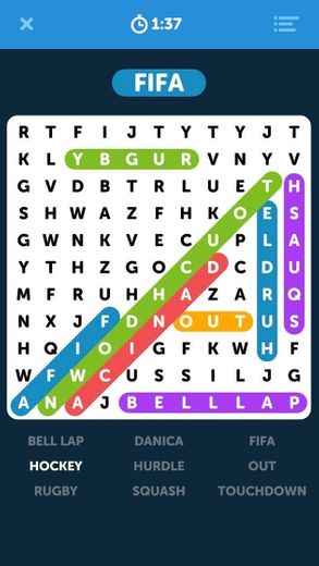 Infinite Word Search Puzzles